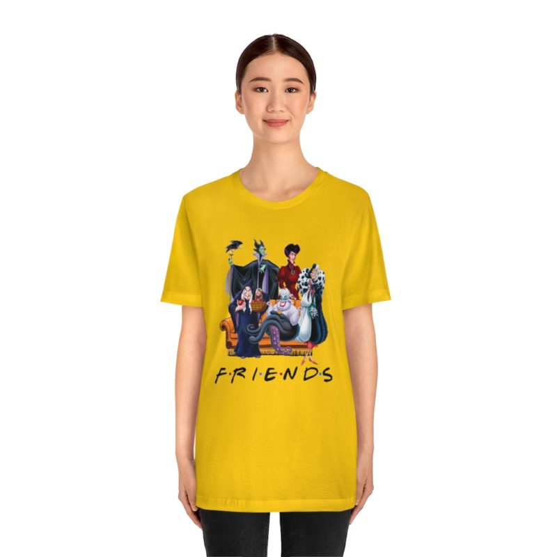 Evil Girlfriends Villain Unisex Jersey Short Sleeve Tee - Image 8