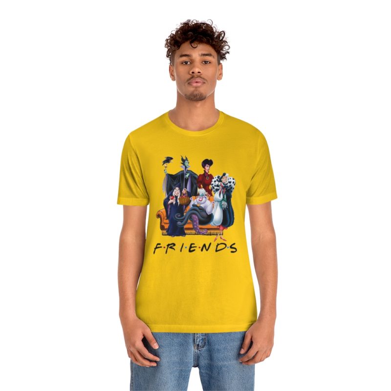 Evil Girlfriends Villain Unisex Jersey Short Sleeve Tee - Image 9
