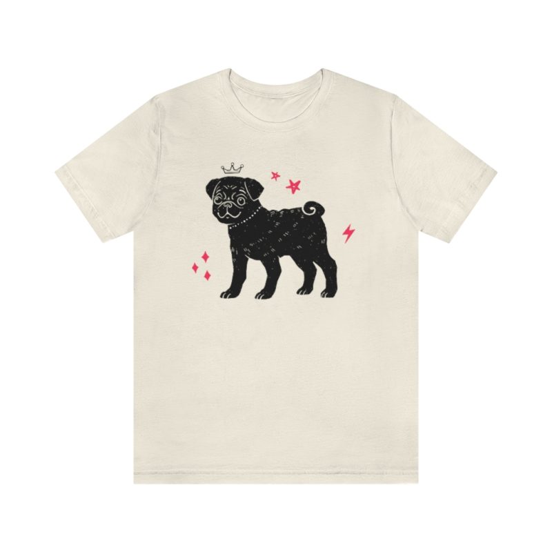 Pug Love Unisex Jersey Short Sleeve Tee - Image 7