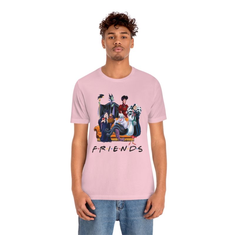 Evil Girlfriends Villain Unisex Jersey Short Sleeve Tee - Image 15