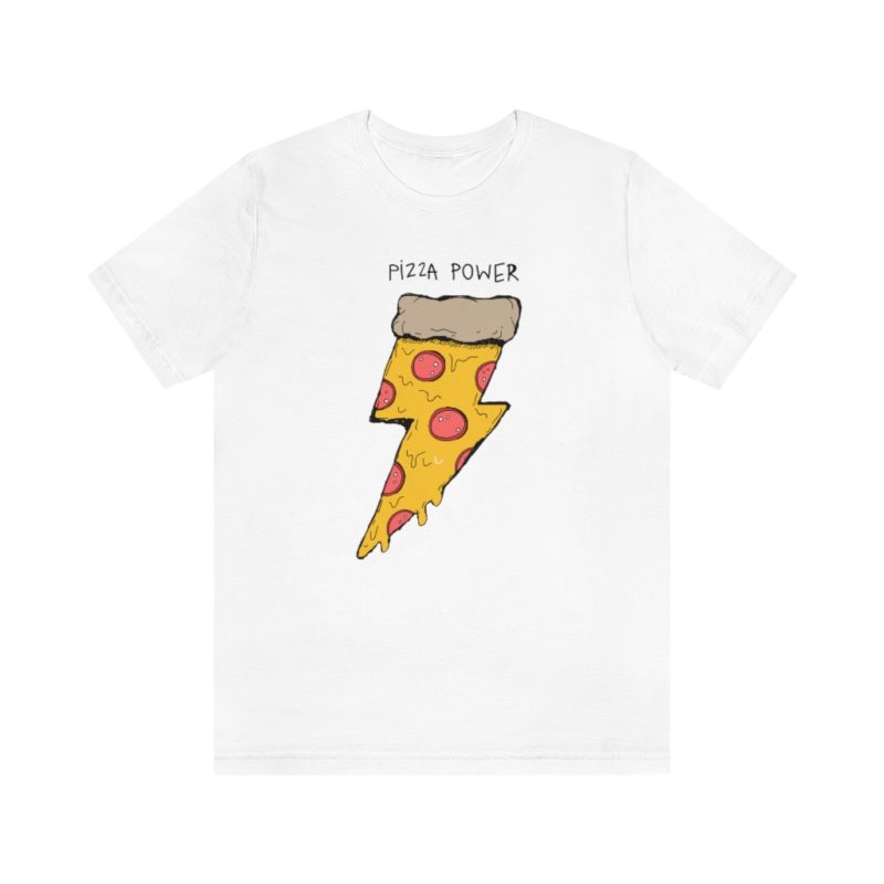Pizza Power: Unisex Jersey Short Sleeve Tee - Image 2