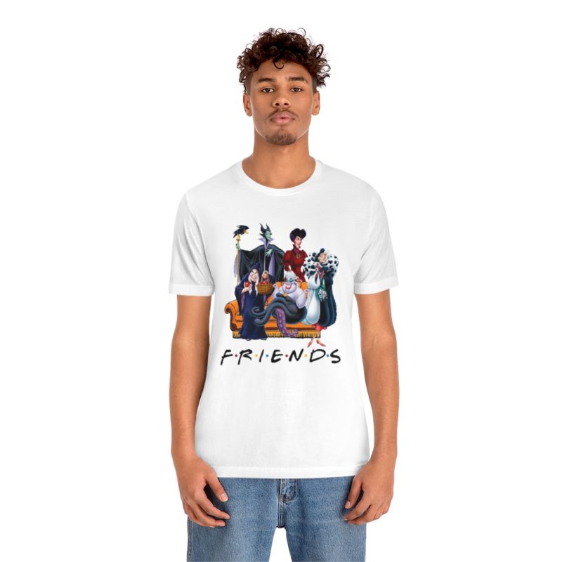 Evil Girlfriends Villain Unisex Jersey Short Sleeve Tee - Image 3