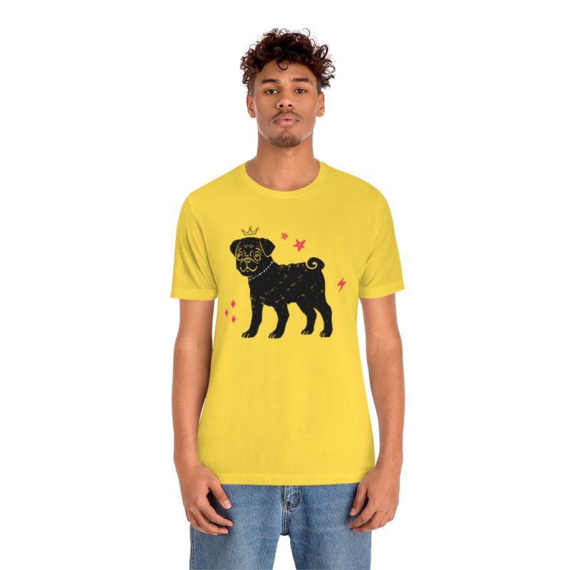 Pug Love Unisex Jersey Short Sleeve Tee - Image 12