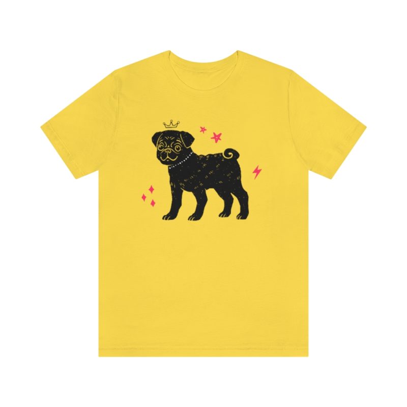 Pug Love Unisex Jersey Short Sleeve Tee - Image 10