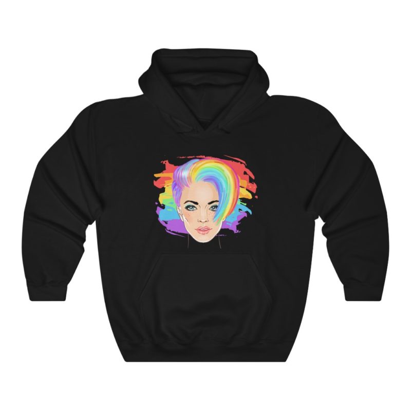 Queer Pride: Unisex Heavy Blend™ Hooded Sweatshirt - Image 3