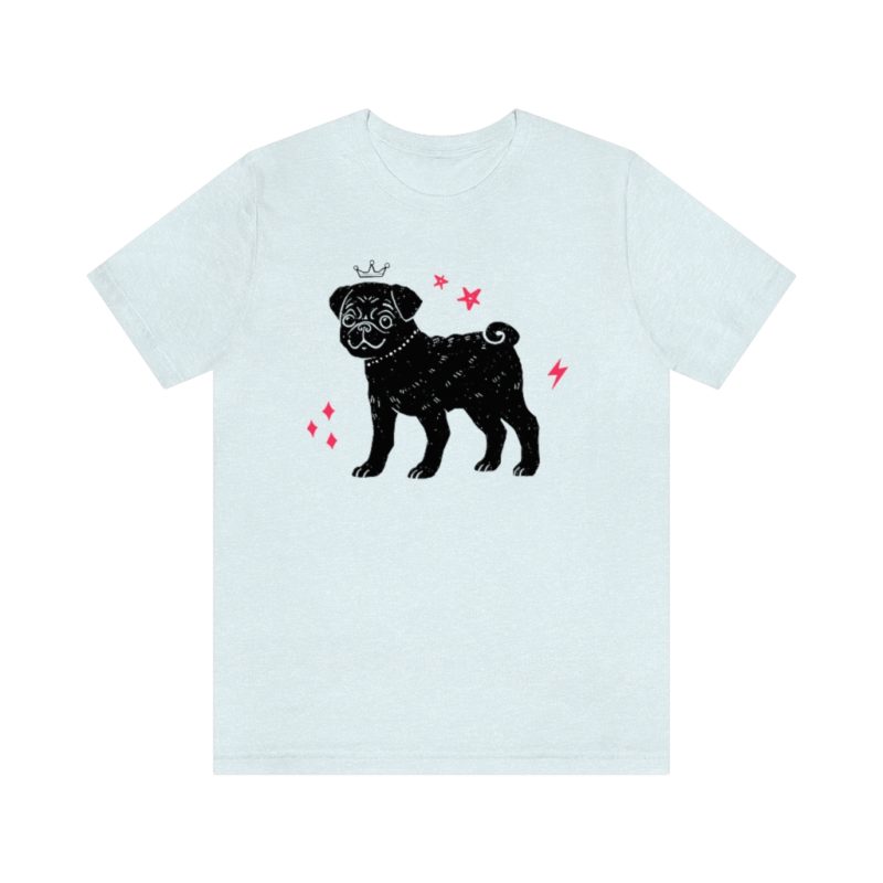 Pug Love Unisex Jersey Short Sleeve Tee - Image 13
