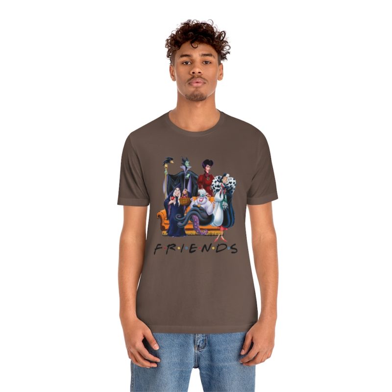 Evil Girlfriends Villain Unisex Jersey Short Sleeve Tee - Image 6
