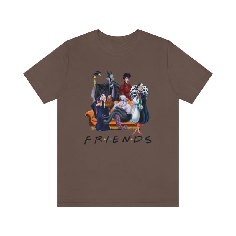 Evil Girlfriends Villain Unisex Jersey Short Sleeve Tee - Image 4