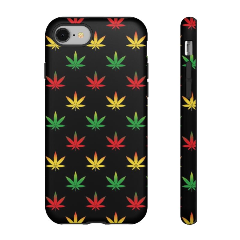420 Weed Print iPhone - Samsung Galaxy Tough Cases - Image 38