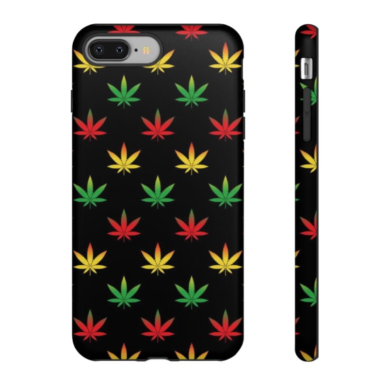 420 Weed Print iPhone - Samsung Galaxy Tough Cases - Image 40