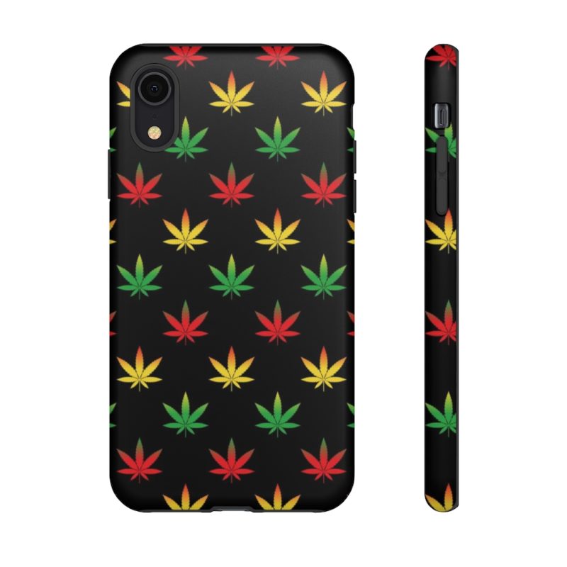 420 Weed Print iPhone - Samsung Galaxy Tough Cases - Image 32