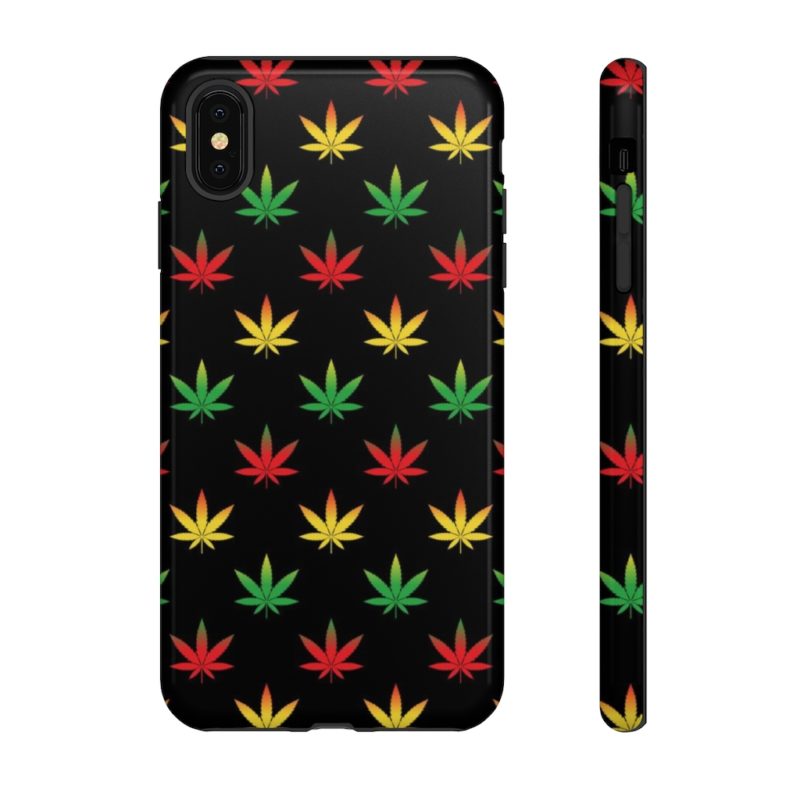 420 Weed Print iPhone - Samsung Galaxy Tough Cases - Image 33