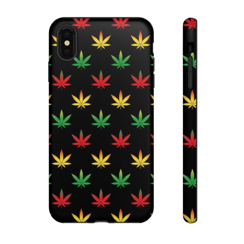420 Weed Print iPhone - Samsung Galaxy Tough Cases - Image 34