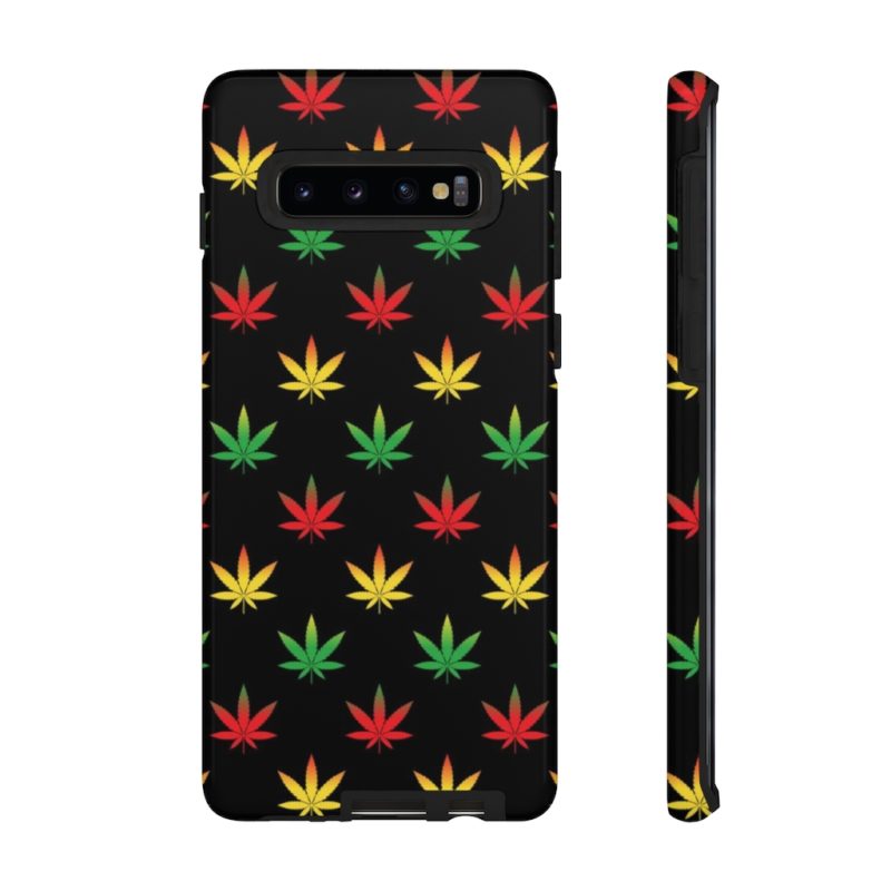420 Weed Print iPhone - Samsung Galaxy Tough Cases - Image 6