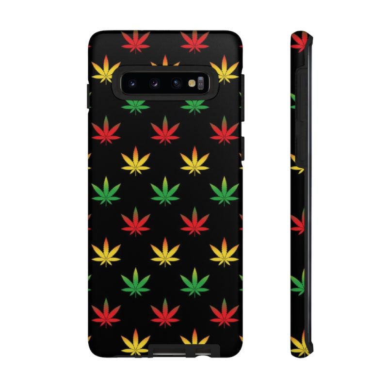 420 Weed Print iPhone - Samsung Galaxy Tough Cases - Image 7