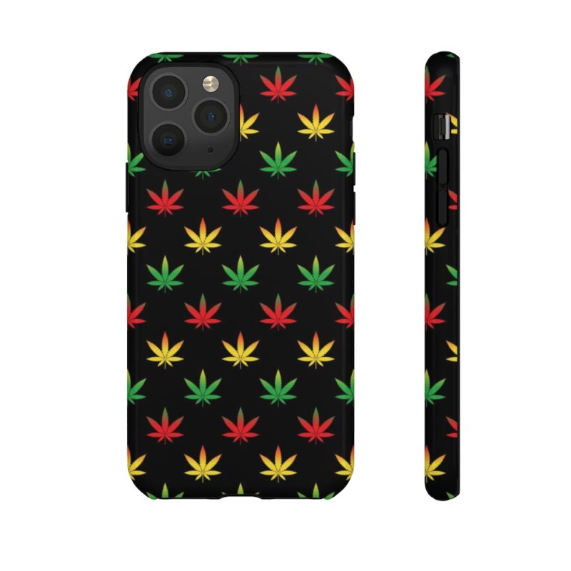 420 Weed Print iPhone - Samsung Galaxy Tough Cases - Image 13