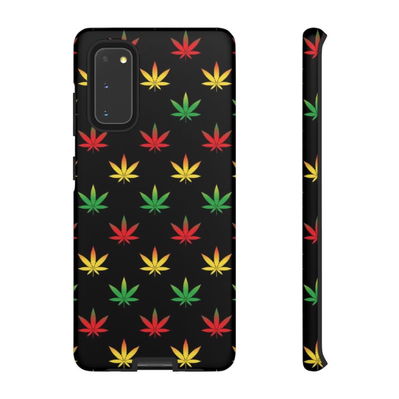 420 Weed Print iPhone - Samsung Galaxy Tough Cases - Image 20
