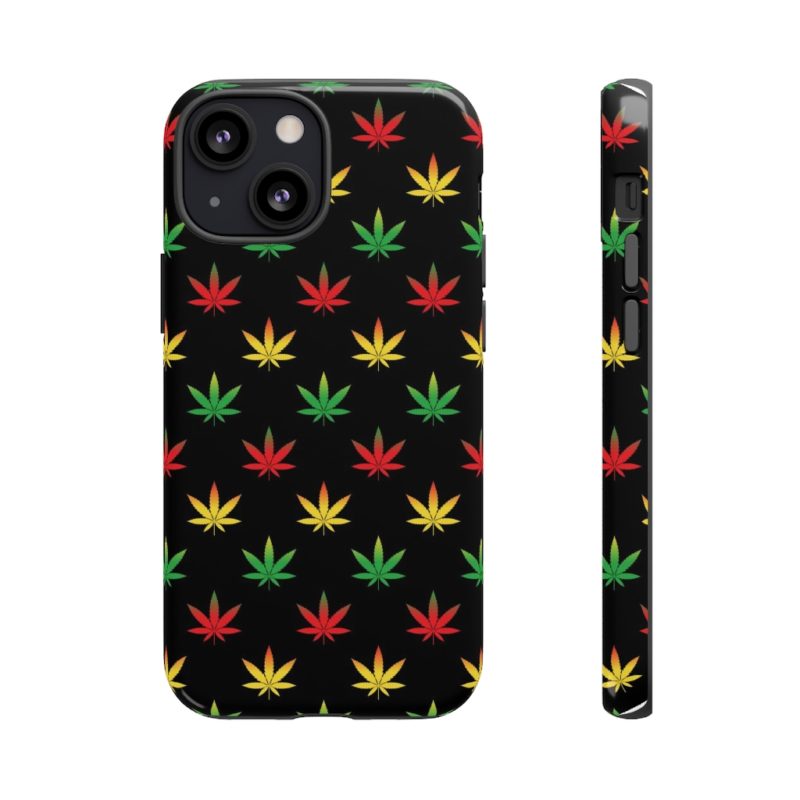 420 Weed Print iPhone - Samsung Galaxy Tough Cases - Image 8