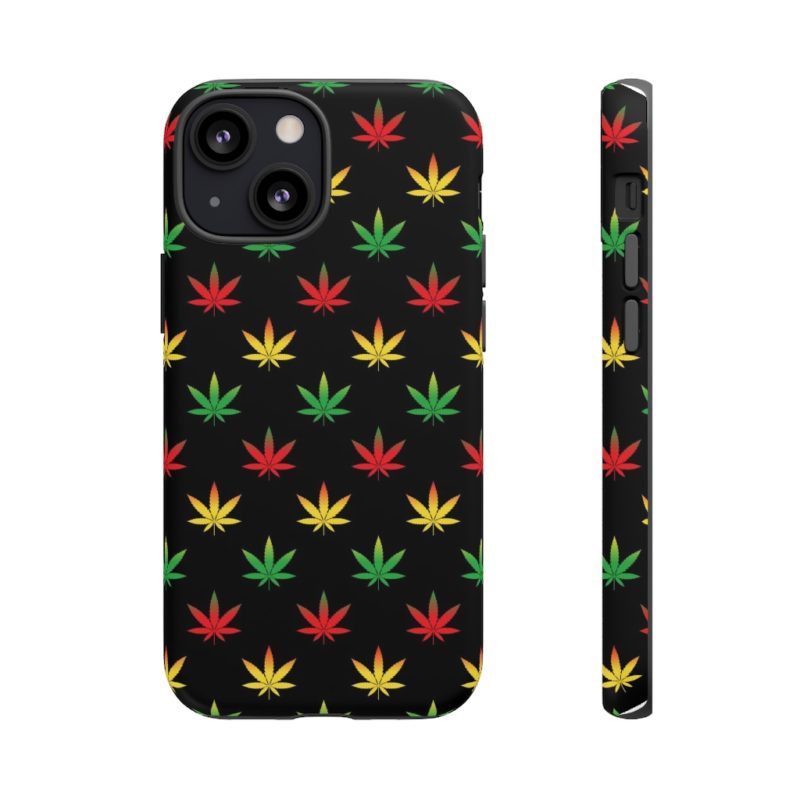 420 Weed Print iPhone - Samsung Galaxy Tough Cases - Image 10
