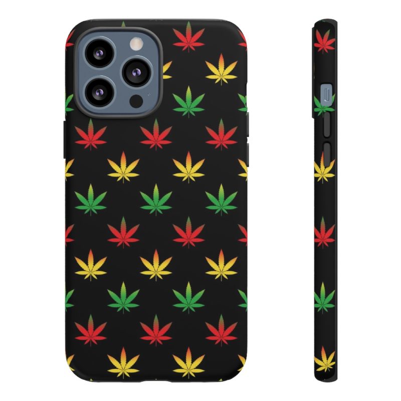 420 Weed Print iPhone - Samsung Galaxy Tough Cases - Image 23