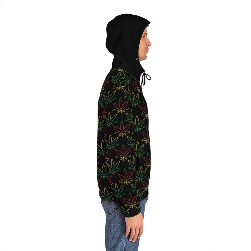 Stoner 420 Men's Full-Zip Hoodie - Image 5