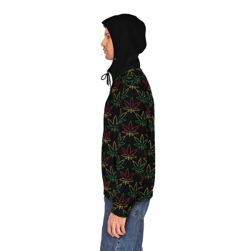 Stoner 420 Men's Full-Zip Hoodie - Image 6