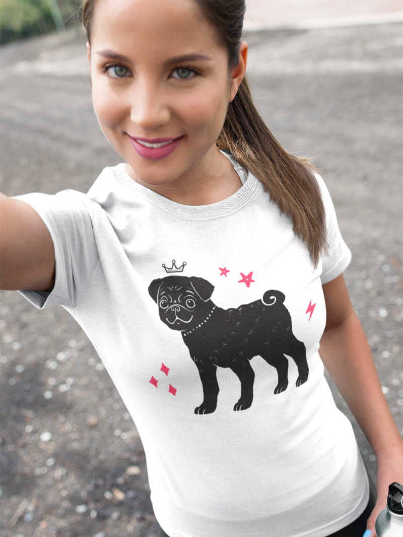 Pug Love Unisex Jersey Short Sleeve Tee