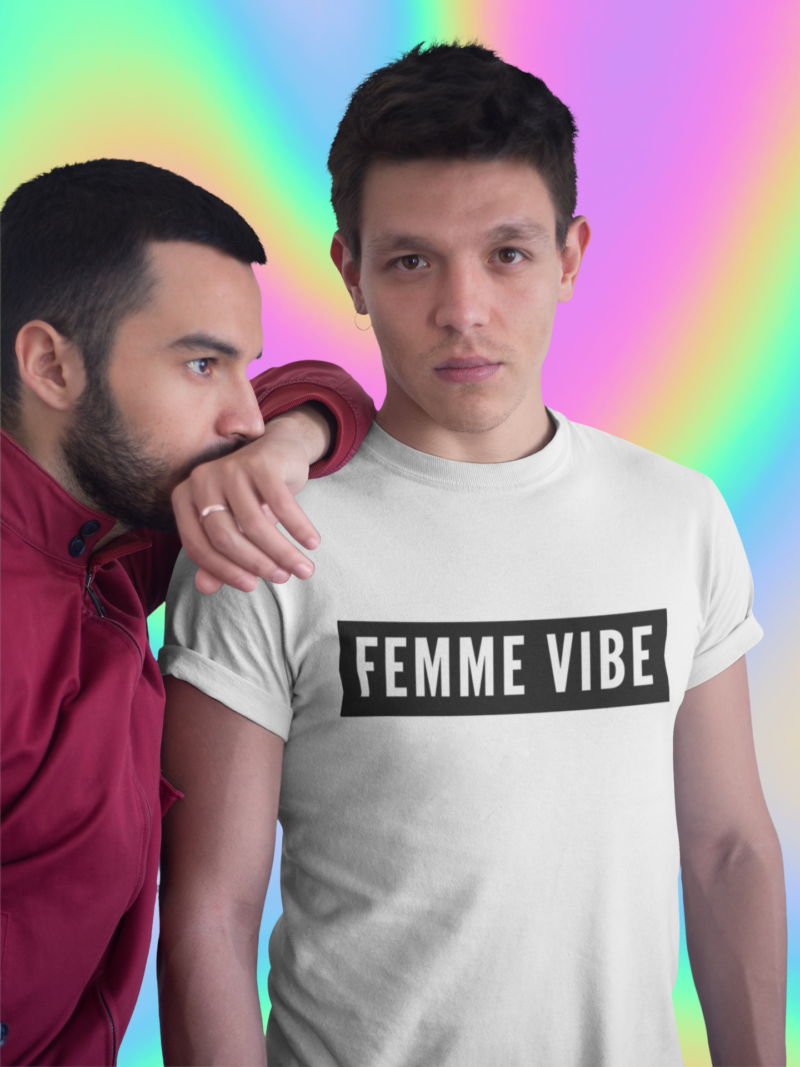 FEMME VIBE - Unisex Classic Tee - Image 5