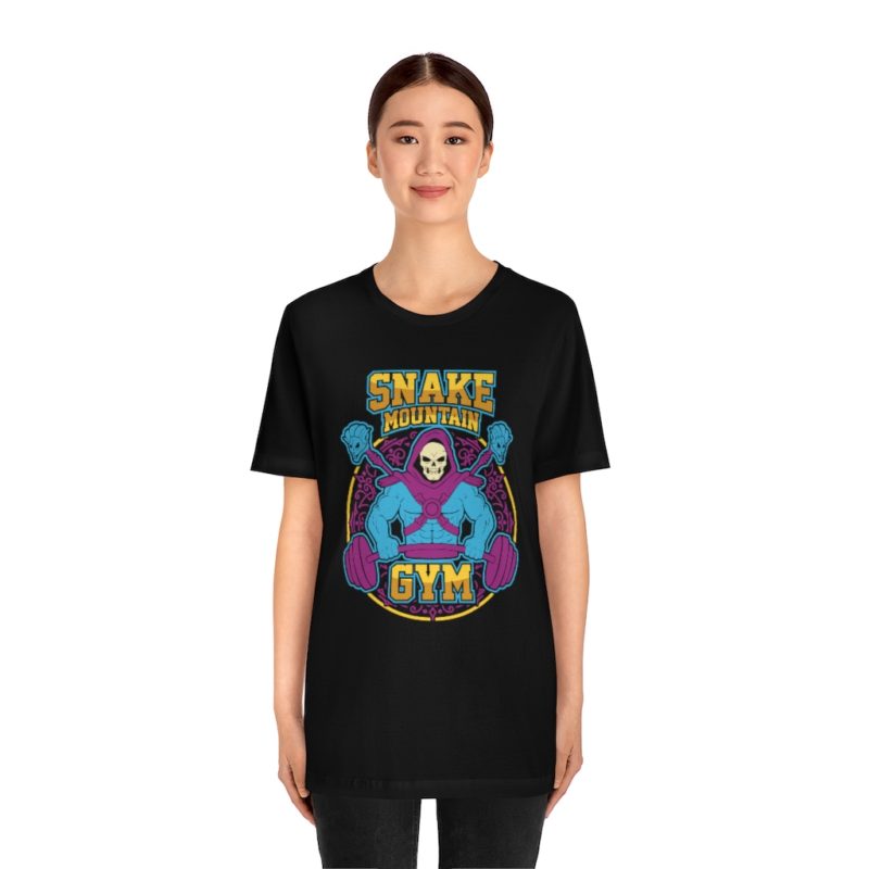 Snake Mountain Gym Unisex Jersey Short Sleeve Tee - Image 3