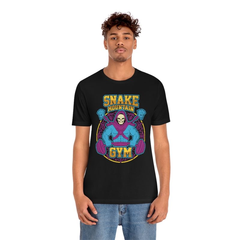 Snake Mountain Gym Unisex Jersey Short Sleeve Tee - Image 4