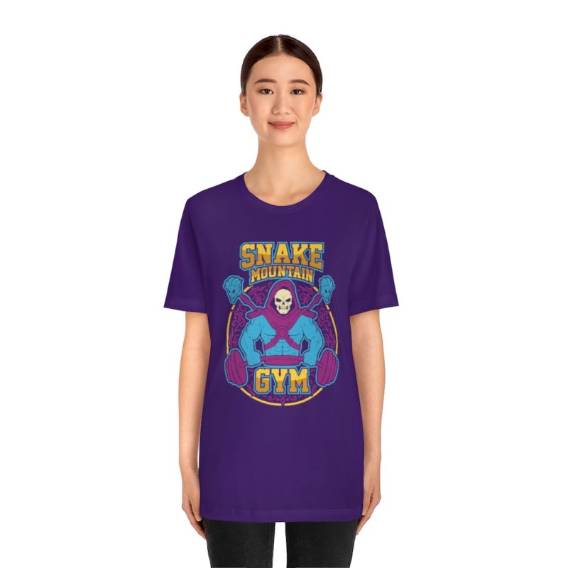 Snake Mountain Gym Unisex Jersey Short Sleeve Tee - Image 12
