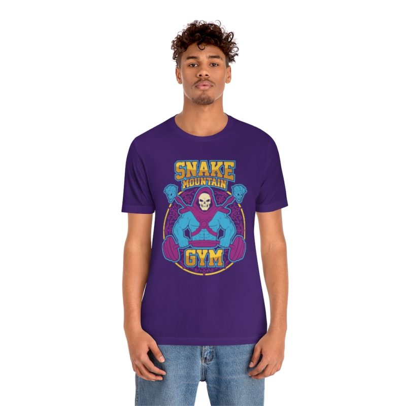 Snake Mountain Gym Unisex Jersey Short Sleeve Tee - Image 13