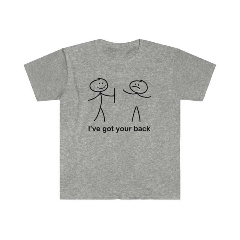 I've Got Your Back - Unisex Softstyle T-Shirt - Image 2