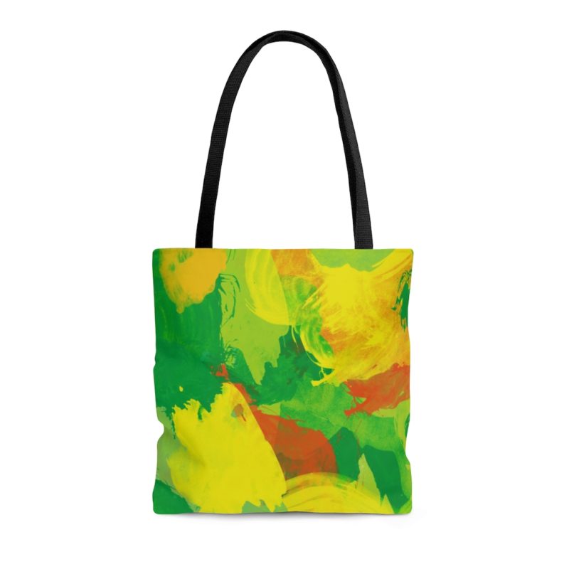 Bright and Vibrant Watercolor Tote Bag - Image 3