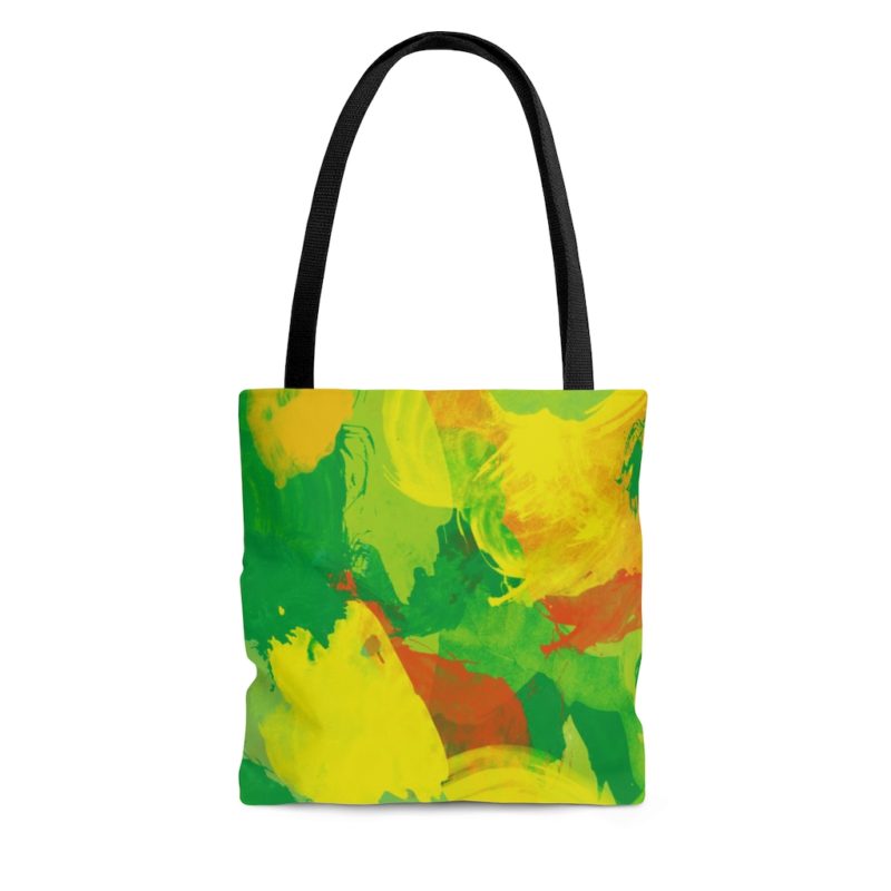 Bright and Vibrant Watercolor Tote Bag