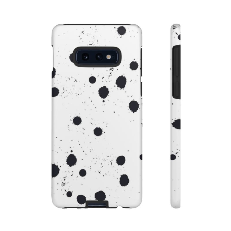 Black splattered dots - Phone Cases - Image 8