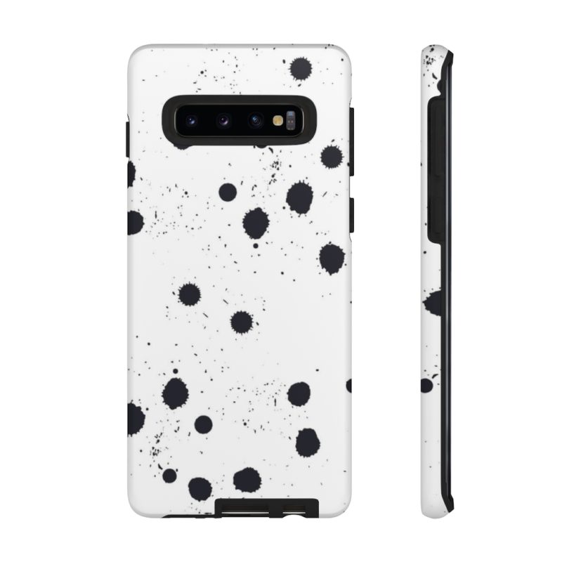 Black splattered dots - Phone Cases - Image 6