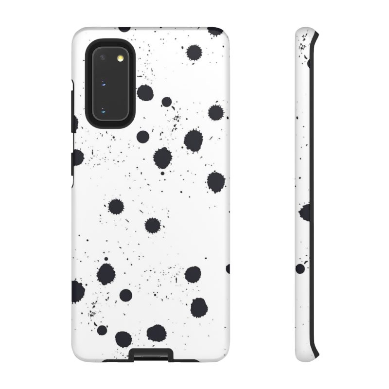 Black splattered dots - Phone Cases - Image 42