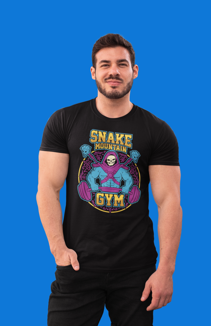 Snake Mountain Gym Unisex Jersey Short Sleeve Tee - Image 2