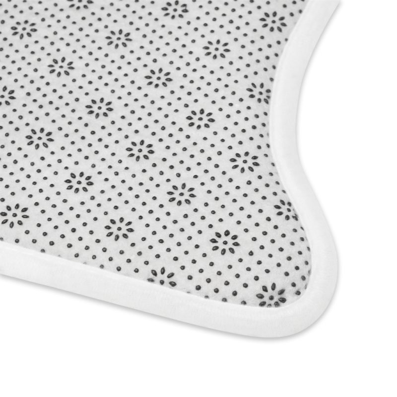 Colorful Raindrops Pet Bone Shaped Feeding Mats - Image 4
