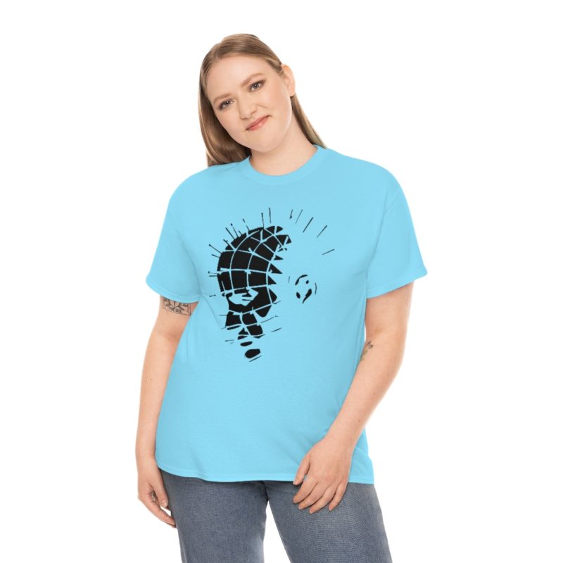 Retro Pinhead Inspired - Unisex Heavy Cotton Tee - Image 48