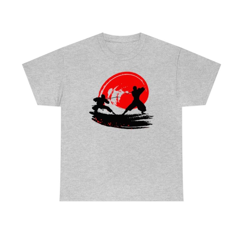 Samurai Fight - Unisex Heavy Cotton Tee - Image 16