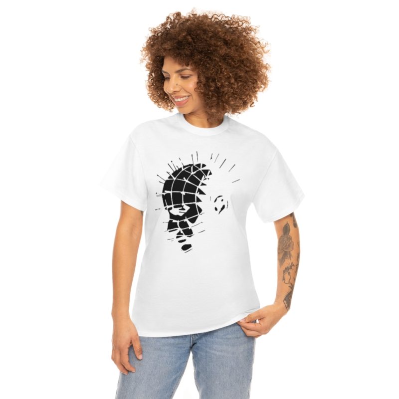 Retro Pinhead Inspired - Unisex Heavy Cotton Tee - Image 7