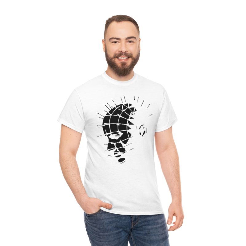 Retro Pinhead Inspired - Unisex Heavy Cotton Tee - Image 9