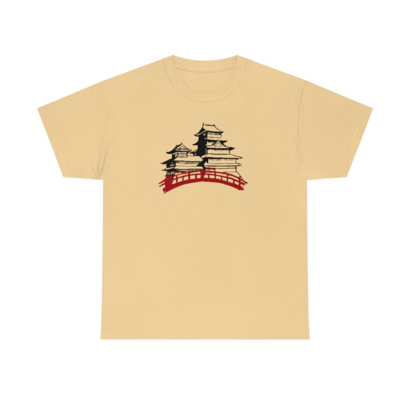 Samurai Village Unisex Heavy Cotton Tee - Image 16