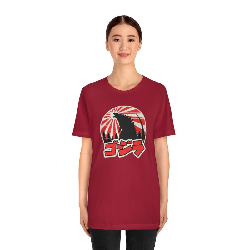 Retro Japanese Kaiju - Unisex Jersey Short Sleeve Tee - Image 17