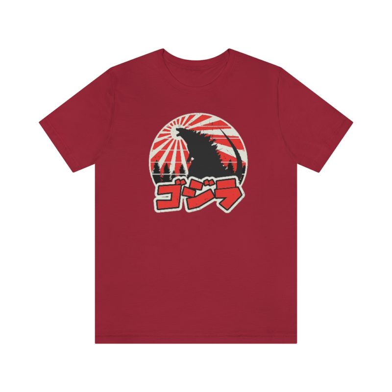 Retro Japanese Kaiju - Unisex Jersey Short Sleeve Tee - Image 16