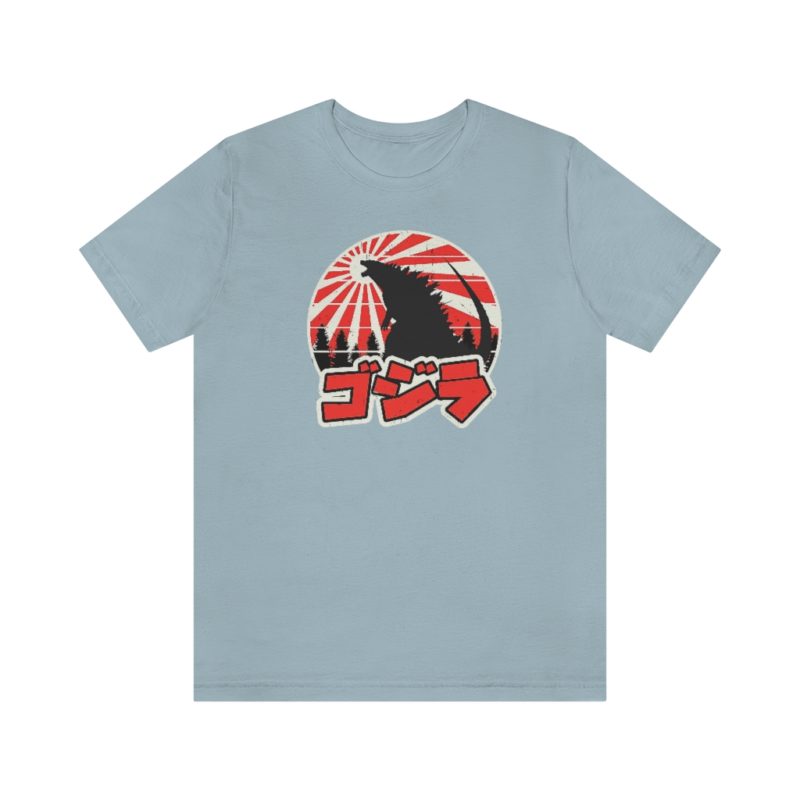 Retro Japanese Kaiju - Unisex Jersey Short Sleeve Tee - Image 13