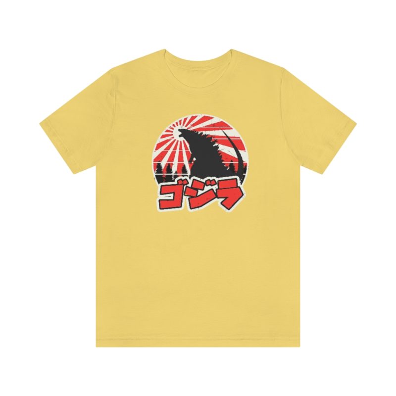 Retro Japanese Kaiju - Unisex Jersey Short Sleeve Tee - Image 7