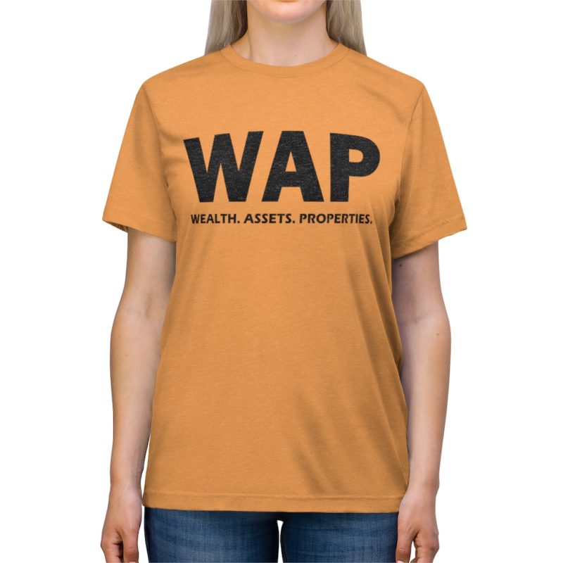 WAP Unisex Triblend Tee - Image 4